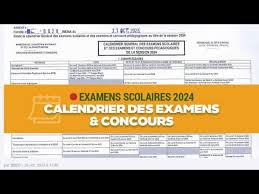 Sénégal: Avis Calendrier des Examens et Concours 2024