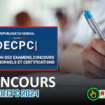 Sénégal: Calendrier Concours professionnels 2024 (1) – Dépôts ouverts
