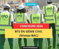 Sénégal: Concours BTS en Génie Civil 2024 Niveau BAC