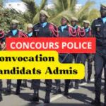 Sénégal: Communiqué: Convocation des candidats admis au concours de police session 2023