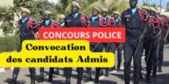 Sénégal: Communiqué: Convocation des candidats admis au concours de police session 2023