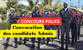 Sénégal: Communiqué: Convocation des candidats admis au concours de police session 2023